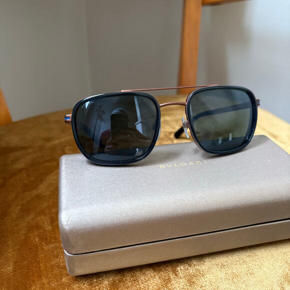 Bulgari BV5053 Mens Navigator Sunglasses - Picture 1 of 9